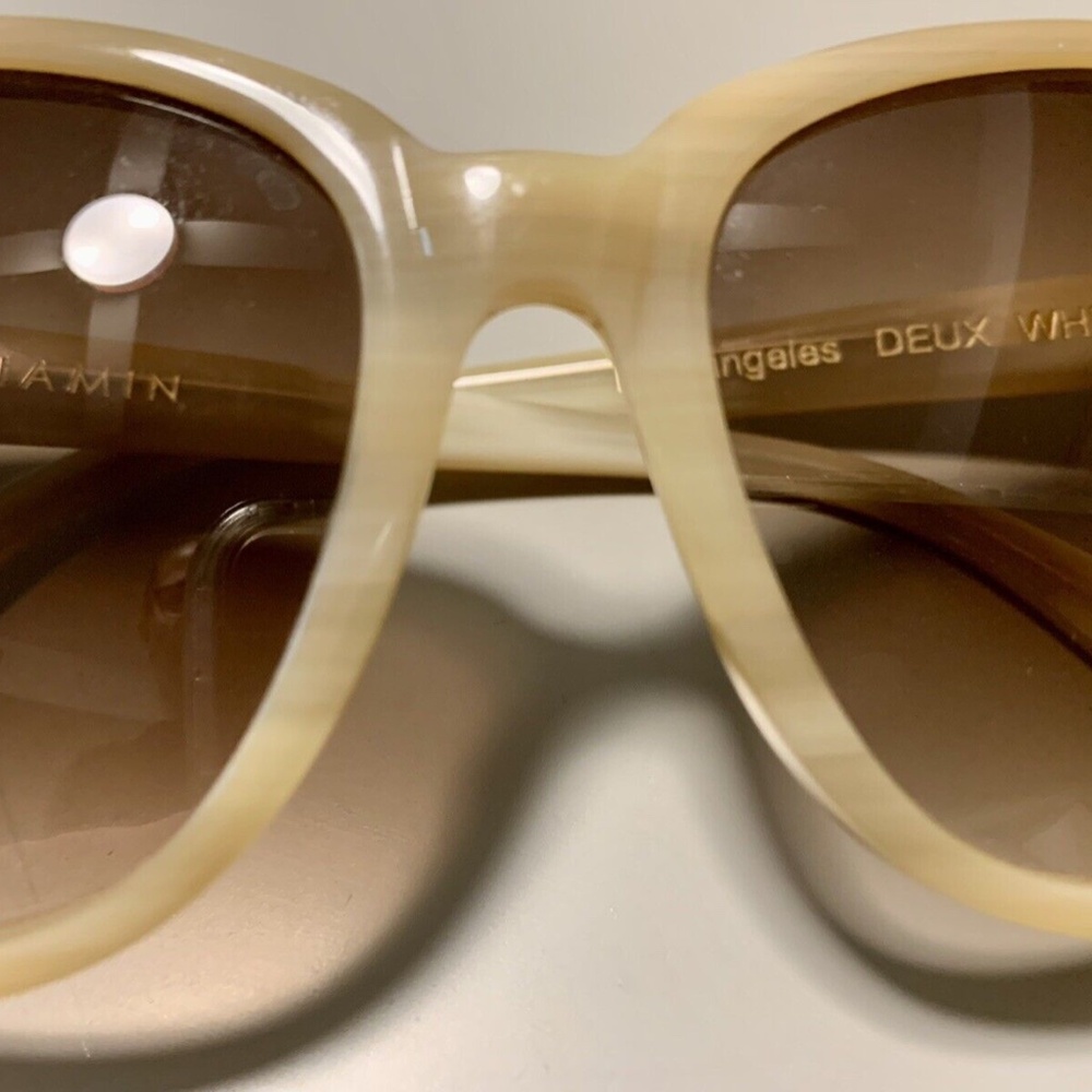 Benjamin: Designer Oversize Gradient Sunglasses, … - image 3